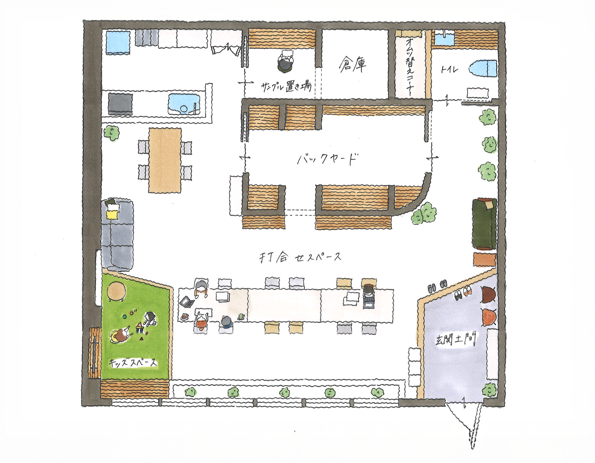 シンプルデザインホーム 西石井店