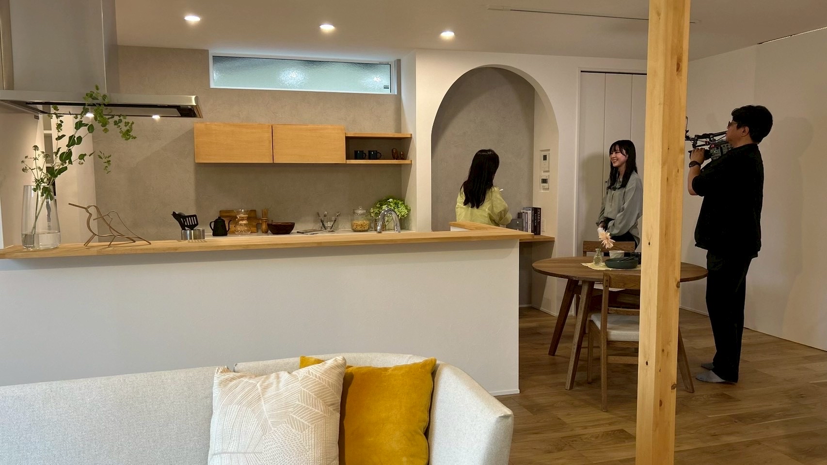 テレビ撮影🏠